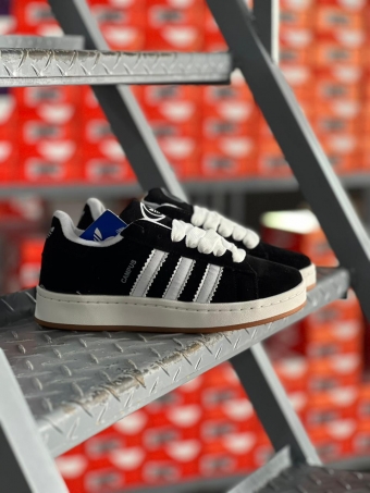 Adidas CAMPUS PRETO/BRANCO –  LINHA PREMIUM